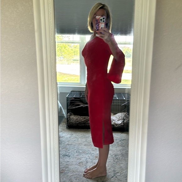 MILLY One-Sleeve Sheath Dress Size 0 - Picture 2 of 13